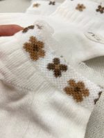 ست جوراب مادر و کودک کبریتی گل گلی - Image 10