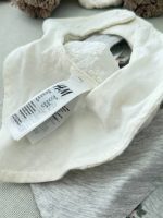 پک دو عددی دستمال گردن (پیشبند) دخترانه گلدار طوسی - Image 9