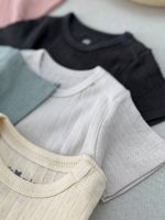 بادی های سوزنی آستین کوتاه اورجینال H&M - Image 5