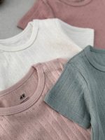 بادی های سوزنی آستین کوتاه اورجینال H&M - Image 4