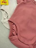 بادی آستین کوتاه کبریتی مجلسی چیندار برند H&M - Image 6