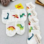 جوراب دایناسوری تابستونی کف استپ دار
