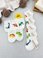 جوراب دایناسوری تابستونی کف استپ دار - Image 3
