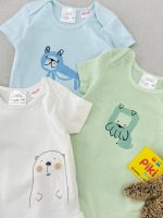 پک های سه عددی بادی آستین کوتاه اورجینال ZARA - Image 8