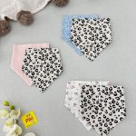 پک دو عددی دستمال گردن (پیشبند)  پک شماره 7 تم پلنگی