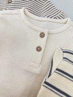 بادی آستین بلند راه راه برند newbie , George - Image 6