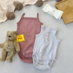 بادی بندی و بادی حلقه ای کبریتی برند h&m (نوزادی تا 6 ماه)