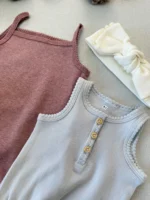 بادی بندی و بادی حلقه ای کبریتی برند h&m (نوزادی تا 6 ماه) - Image 2