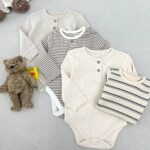 بادی آستین بلند راه راه برند newbie , George