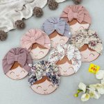 توربان دخترانه پاپیونی برند newbie