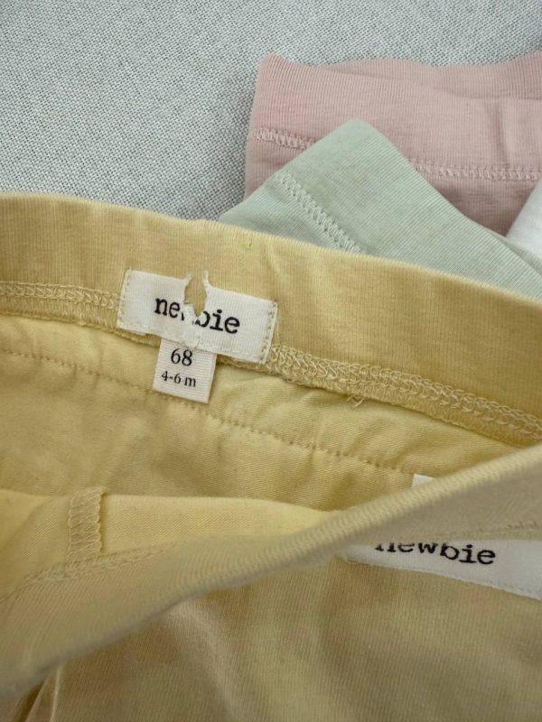 شلوار لگ پشت چیندار دخترانه برند newbie - Image 9