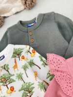 بادی های بیسکوییتی برند Lupilu (2-6 ماه) - Image 3