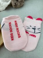 جوراب طرح دار استپ دار 1-2 سال - Image 3