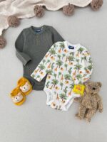 بادی های بیسکوییتی برند Lupilu (2-6 ماه) - Image 2