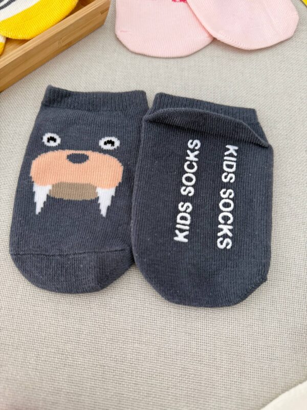 جوراب طرح دار استپ دار 1-2 سال - Image 2