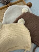 کلاه بافت پوم پوم بندی - Image 9