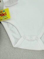 بادی سفید بیسیک آستین بلند برند Fagottino - Image 3