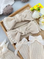 هد کبریتی دخترانه🎀 نوار دوزی شده - Image 4