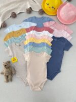 بادی بیسیک آستین کوتاه برند LC Waikiki نوزادی تااا یکسال