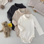 بادی آستین بلند کبریتی یقه اسکی برند H&M