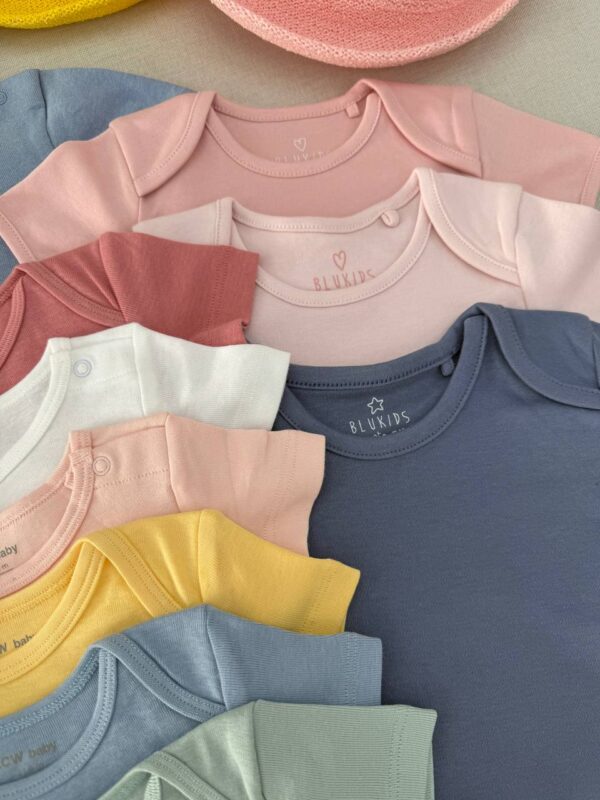 بادی بیسیک آستین کوتاه برند LC Waikiki نوزادی تااا یکسال - Image 2