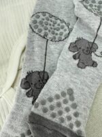 جوراب شلواری فیلی استپ دار ترکیه ای 6-12 ماه - Image 5