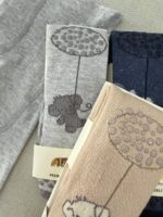 جوراب شلواری فیلی استپ دار ترکیه ای 6-12 ماه - Image 7