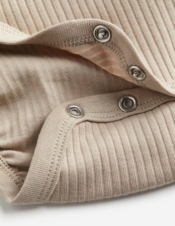 بادی آستین بلند کبریتی یقه اسکی برند H&M - Image 7