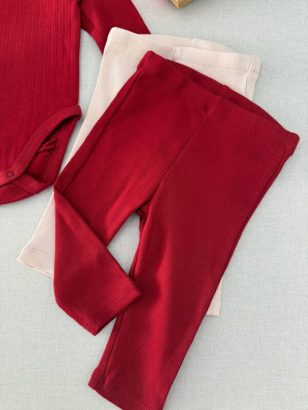 شلوار کبریتی ساده برند Lindex - Image 3