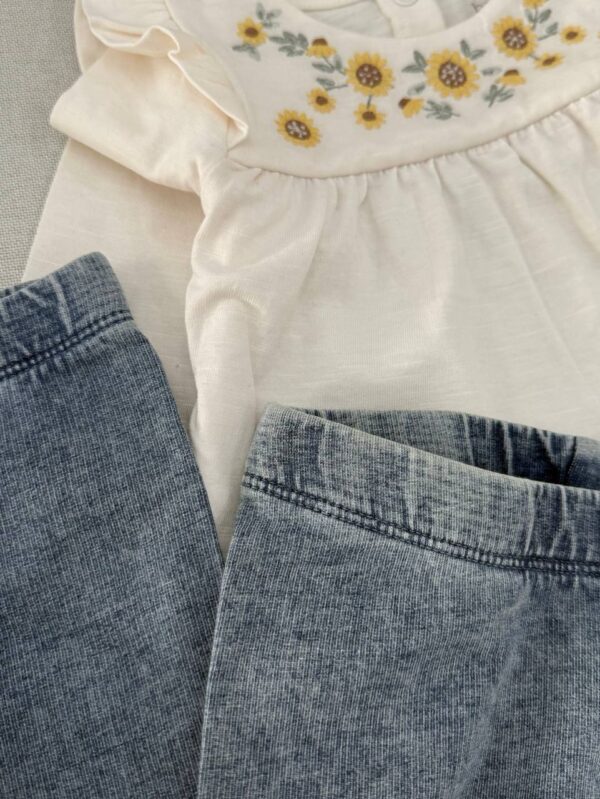 شلوار (لگ) طرح جین برند Lindex - Image 5