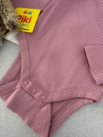 بادی آستین بلند کبریتی برند C&A سایز نیوبرن (بدو تولد) (0-1 ماه) - Image 3