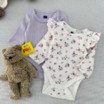 بادی آستین بلند کبریتی برند C&A سایز نیوبرن (بدو تولد) (0-1 ماه)