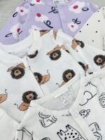 سرهمی زیپی طرح شیر اورجینال برند H&M - Image 2