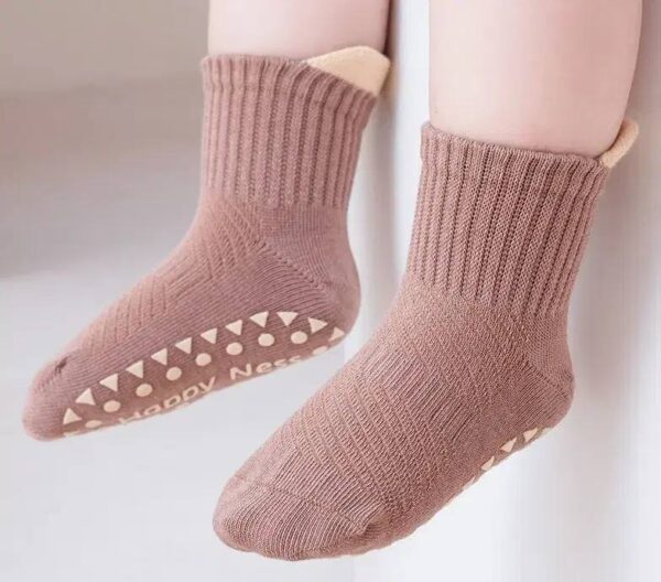 جوراب کبریتی کف استپ دار مدل سه پاشنه - Image 9