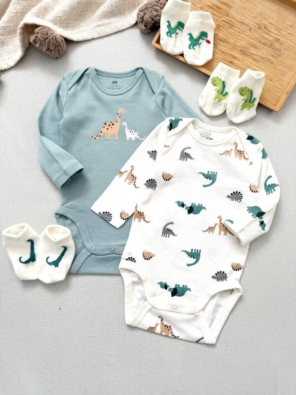 بادی آستین بلند اورجینال برند H&M - Image 11