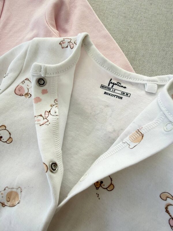 سرهمی جورابدار نوزادی اورجینال برند Fagottino (نوزادی تااا 9 ماه) - Image 12