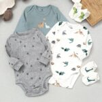 بادی آستین بلند اورجینال برند H&M