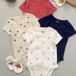 بادی آستین کوتاه اورجینال برند Carter's