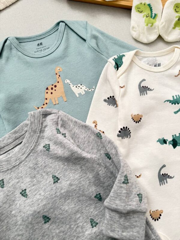 بادی آستین بلند اورجینال برند H&M - Image 2