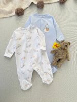 سرهمی جورابدار نوزادی اورجینال برند Fagottino (نوزادی تااا 9 ماه) - Image 20