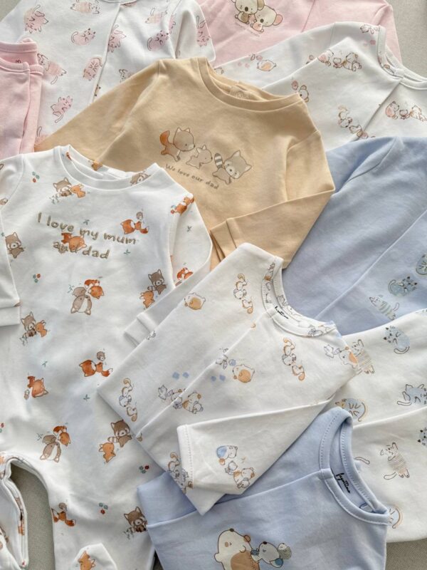 سرهمی جورابدار نوزادی اورجینال برند Fagottino (نوزادی تااا 9 ماه) - Image 2