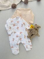 سرهمی جورابدار نوزادی اورجینال برند Fagottino (نوزادی تااا 9 ماه) - Image 21