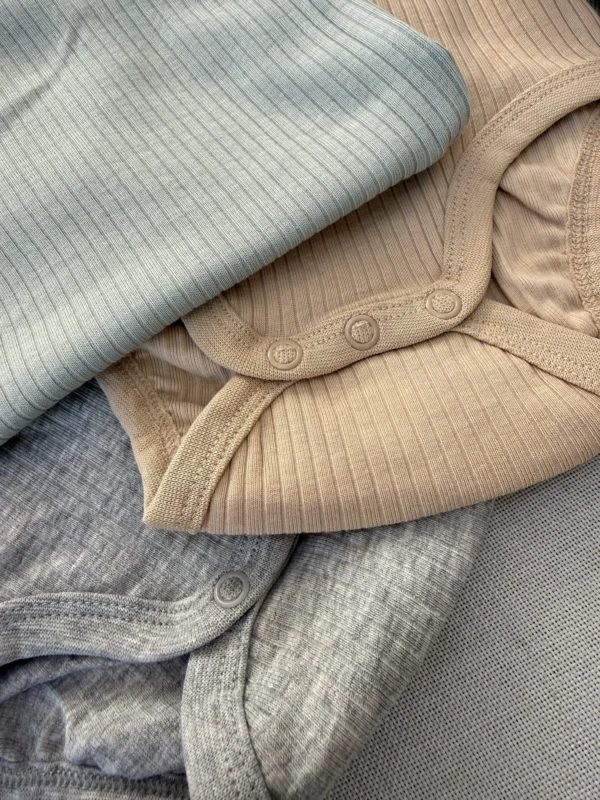 بادی کبریتی آستین کوتاه اورجینال برند H&M - Image 4