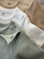 بادی کبریتی آستین کوتاه اورجینال برند H&M - Image 7