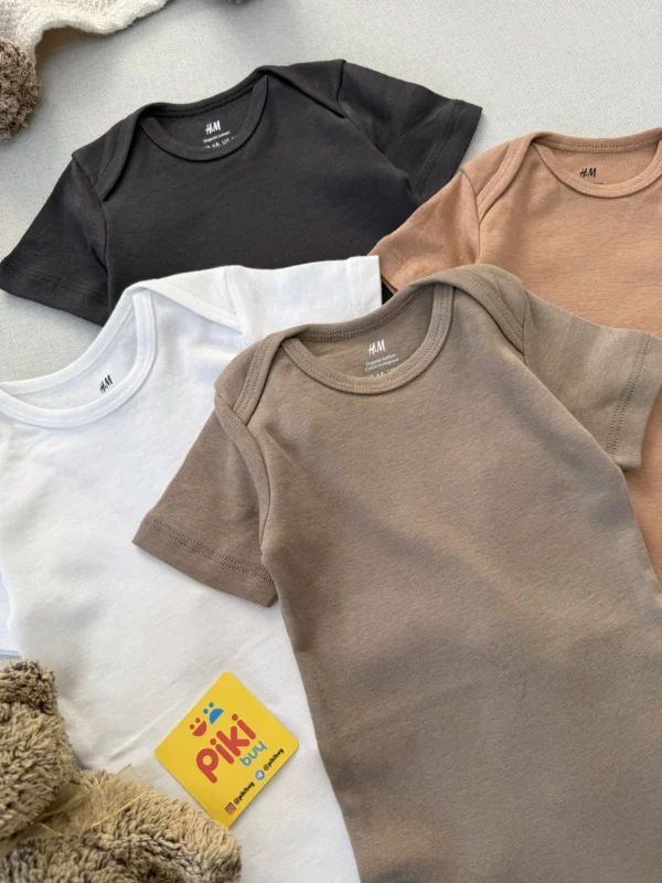 بادی بیسیک آستین کوتاه اورجینال برند H&M - Image 2