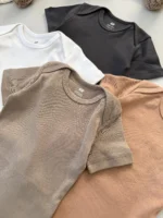 بادی بیسیک آستین کوتاه اورجینال برند H&M - Image 5