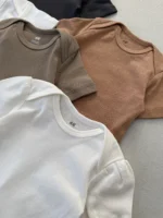 بادی بیسیک آستین کوتاه اورجینال برند H&M - Image 6