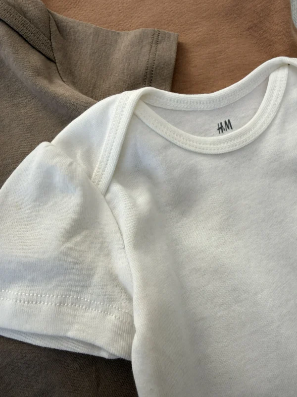 بادی بیسیک آستین کوتاه اورجینال برند H&M - Image 8