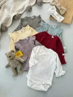 بادی آستین بلند برند newbie (1-2 ماه)