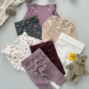 حراج پک اقتصادی بادی آستین بلند و شلوار برند H&M